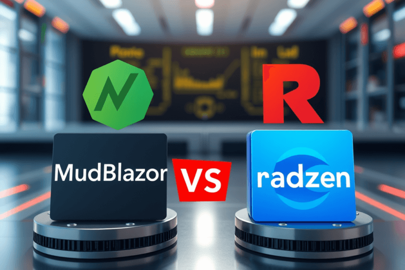 MudBlazor vs. Radzen: Choosing the Right Component Library for Your Blazor Project